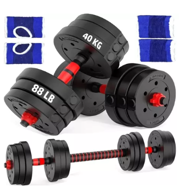 Kit De Mancuernas De 40 Kg