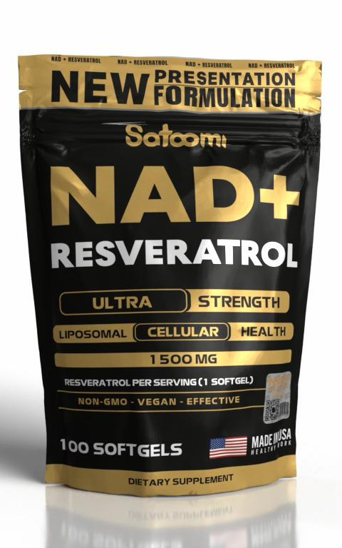 Bolsa Nad Resveratrol Quercetin